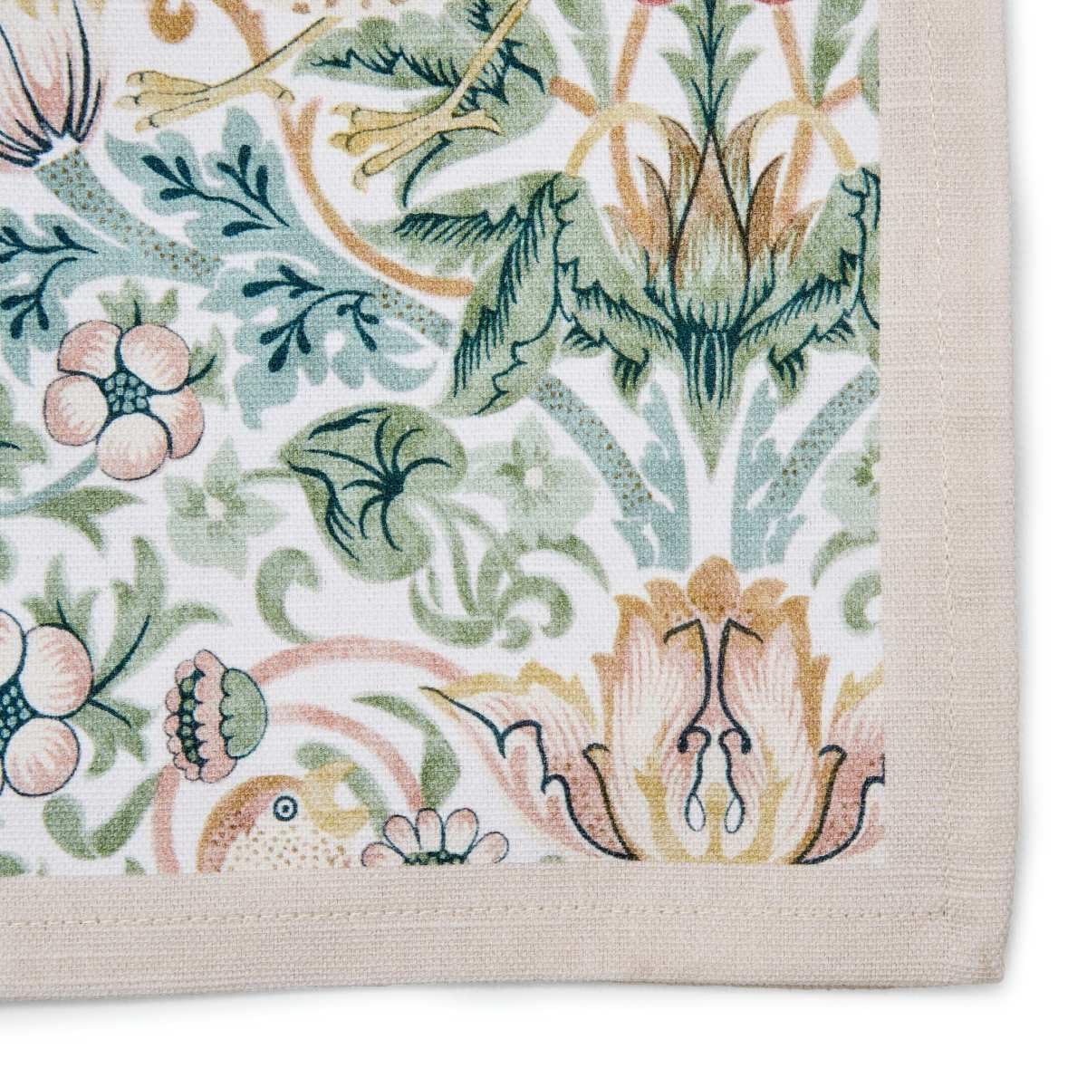 Morris & Co. Table Runner (98.5” x 13.8”) - 100% Cotton | Elegant and Soft Table Cover for Tea Parties, Dining, and Gatherings | Durable and Stylish Cotton Table Linen for Any Occasion - Image 3