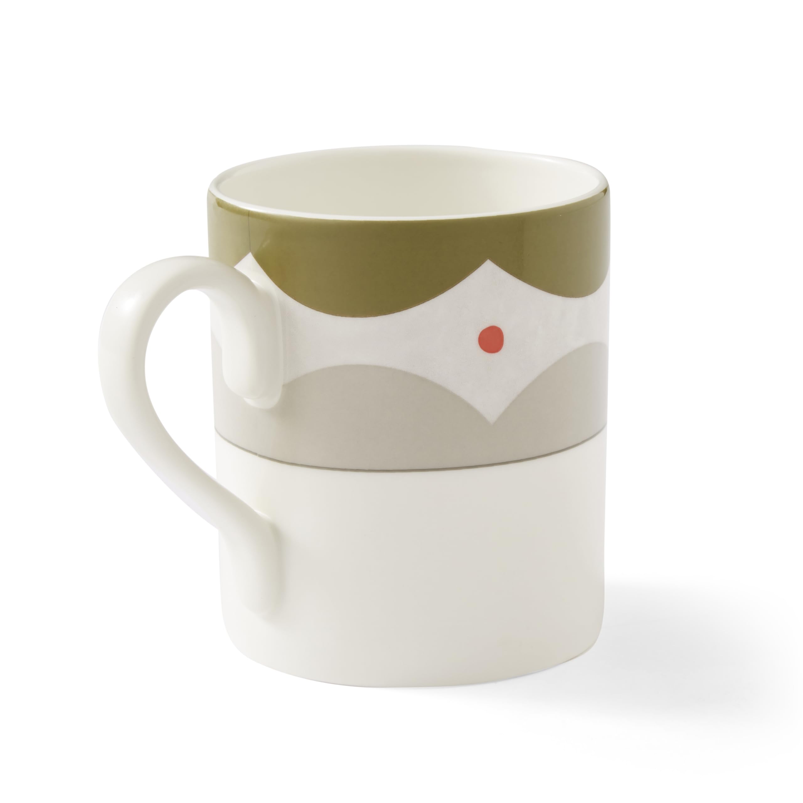 Spode Kit Kemp 16oz Geo Mug | Geometric Abstract Design | Porcelain | Dishwasher and Microwave Safe | For Coffee and Tea | Fabulous Gift | Home or Office Use - Image 3
